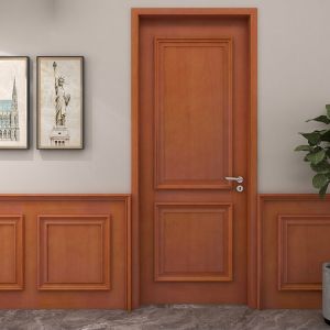 Wooden Laminate Eco Friendly Doors Veneer Thickness 9mm