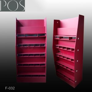 POS Brochure Advertising cardboard floor display stand