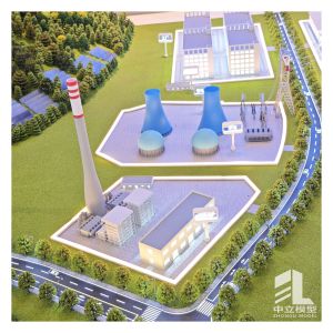 Smart Industrial Architectural Scale Model Eco Friendly City Architecture Model