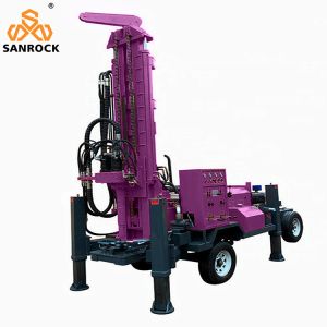 Hydraulic Water Well Drilling Equipment for Trailer Mounted 3m Drill Pipe Length