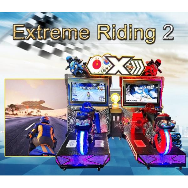 Extreme Riding 2 Arcade Video Game Moto Race Game Coin Operated Racing Game Console