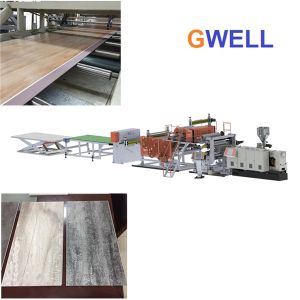 LVT Spc Production Line Manufacturing Process