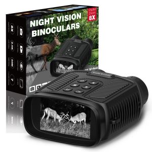 NV5000 Pro Infrared Night Vision Goggles 3' Screen 2.5K and 8X Digital Zoom 300m