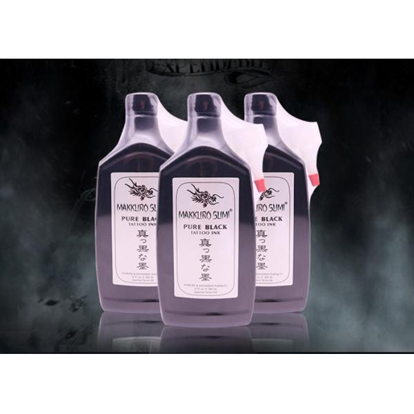 Makkuro Sumi Permanent Tattoo Ink 360ml / 12oz / 380g / Bottle Pure Black Tattoo Pigment