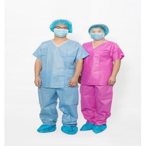 Quality Doctors / Patients Disposable Operating Room Clothing SMS , Spunlace Material for sale