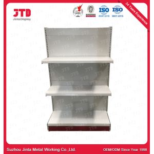 Modern Custom Single Sided Retail Metal Gondola Shelving 180kg/Layer