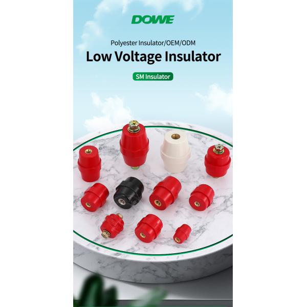 SM40 Brass Insert Busbar Support Insulator Low Voltage Standoff