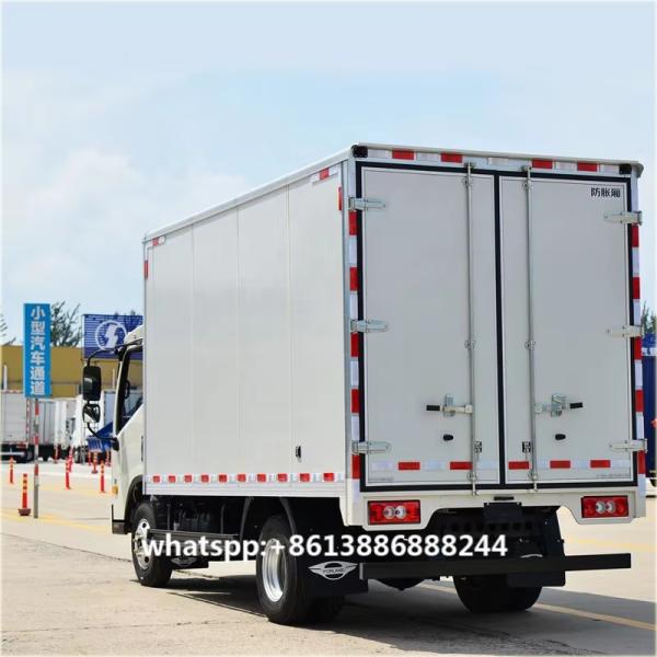 FOTON Single Row Cargo Van Truck Light Dry Van Truck 95KM/H 6 Wheeler