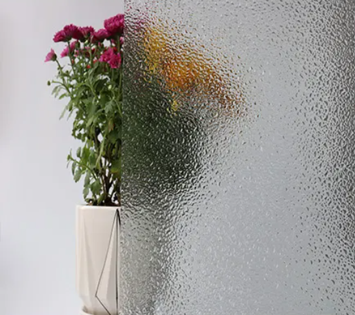 Laminated Translucent Glass Frosted Glass Acid-Etched Glass Toughened Figured