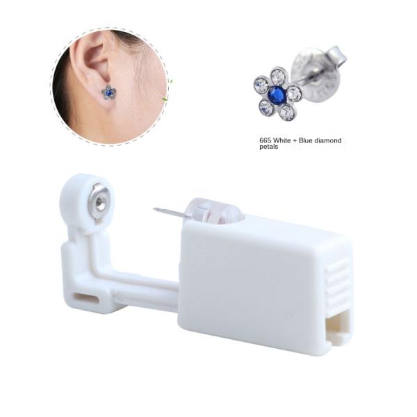 Korean Version Disposable Second-Generation Ear Piercing Device New Cross-Border Children's Beauty Personal Care Tool Metal