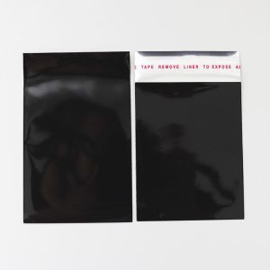 Silver Custom Poly Mailer Bags Customized Holographic Foil Bags Recyclable