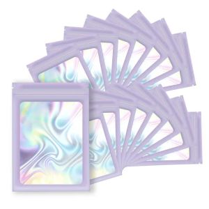 3.5Mil Custom Heat Seal Mylar Bags Odor Proof Zipper Closure