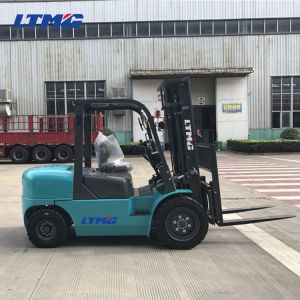 4 ton diesel forklift truck with imported engine and 3m two stage mast