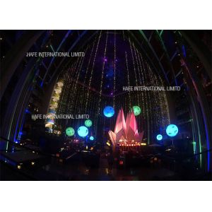 Full Printing Balloon Decoration Light DC 640 Watt LED 2.5 M Inflatable Hanging