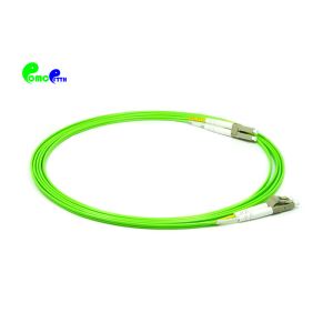 OM5 Fiber Optic Patch Cables LC PC To LC PC Duplex OM5 50 / 125 2M LSZH for