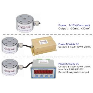 Thrust Sensor 500N Thrust Measurement 1kN Thrust Force Transducer 2kN