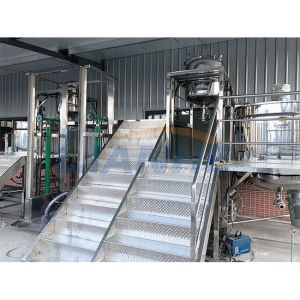 Liquid Detergent High Shear Emulsifier Mixer 4KW SUS316L Material