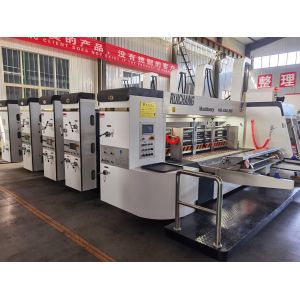 CE Carton Box 180pcs/Min Flexo Printer Slotter Die Cutter Machine