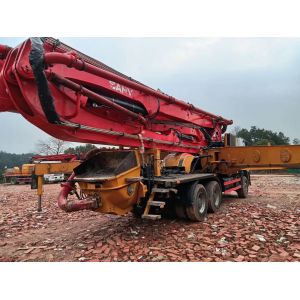 Second Hand 2018 Year 49m Sany Concrete Pump Truck