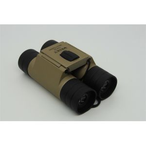 Portable Champagne Lightweight Travel Binoculars 115x108x40mm 10x Magnification