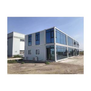 Waterproof Prefabricadas Steel Tiny Container House Flatpack Prefab Home Office