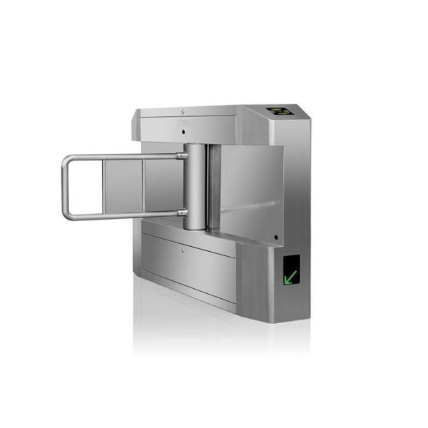 IP32 Pedestrian Swing Barrier Gate Electro Mechanical Brush 24VDC