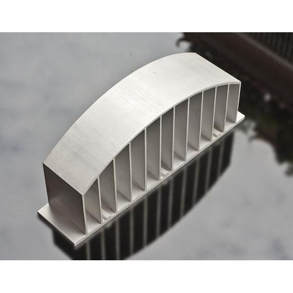 Buy Sand Blasted Anodized LED Heat Sink , Extruded Aluminium Heatsink Profiles at wholesale prices