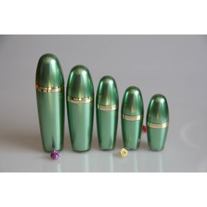 Liquid Oil Plastic Lotion Bottles Cosmetic Cream Custom Color Silk Printing