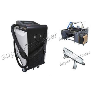1064nm 220V Rubber Tire 200W Laser Mold Cleaning Machine