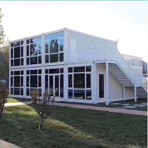 Zontop Prefabricated Sandwich Panel Container 40 Feet Prefab Container House