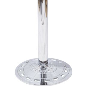 Steady Vintage Stainless Steel Table Legs Metal Dining Table Base 28"/41" Height