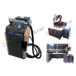 220V Air Cooling 100W Raycus Laser Rust Remover Machine