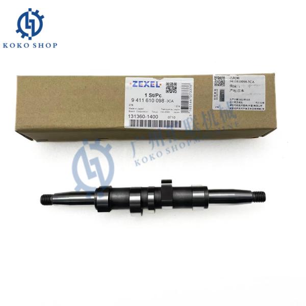 Zexel Excavator Diesel Spare Parts Camshaft 131360-1400 9411610098 131360-1900 9411610517 131360-3000 9411616655