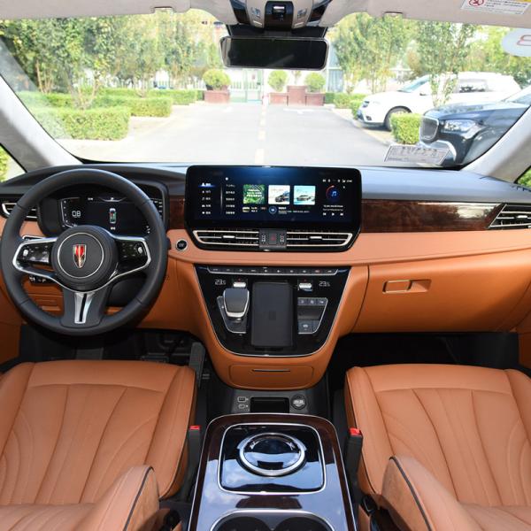 2024 L2 Aided Driving Petrol Car Hongqi HQ9 5-door 7-seat Max Speed 200km/h Gasoline Vehicles with Electric Rear Window