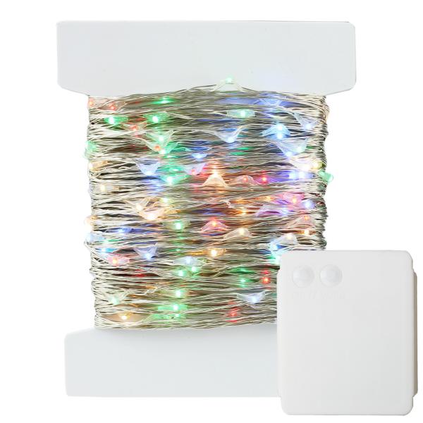 2M Fairy String Lights 20 Micro Starry LEDs On Copper Wire CR2032 Batteries For Wedding Centerpiece