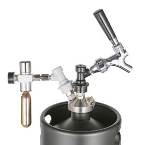 SS304 Double Wall 5L Carbonated Drink Ball Lock Mini Keg