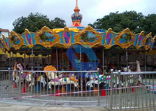 Professional Theme Park varied Carousel Rides 3-36 seats for sale made in china