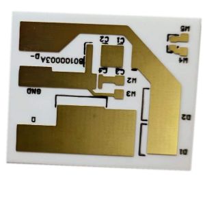 2 Layer Al203 Ceramic Printed Circuit Board Aluminum Oxide PCB 1.6 MM