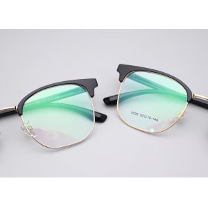Sophisticated Business Style Browline Glasses Full-rim Frame Metal Optical