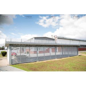 PVDF Black Aluminum Expanded Metal Ceiling Panels