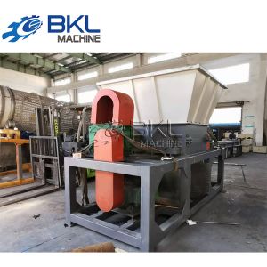 Double Shaft Plastic Recycling Shredder Machine Automotic
