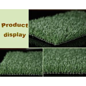 25mm Dog Safe Artificial Grass On Top Of Paving Slabs 9000 Dtex 1mm Width