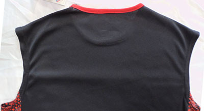 Crew Neck 100% Polyester Kintting Mens Sleeveless Tank Top For Basketball