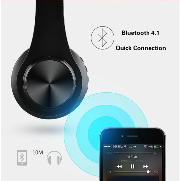 B3 Foldable Wireless Headphones Bluetooth Headphone with Mic Low Bass Headset Adjustable Earphones for PC Mobile Phone MP3
