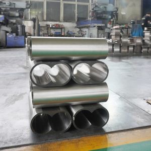 Compounding Co Rotating Parallel Twin Screw Extruder Spare Parts Barrels