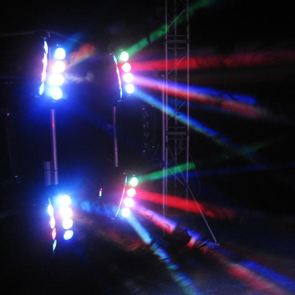 13 / 46 CH Spider Beam Moving Head Light 90 Watt Sound Control Energy Saving