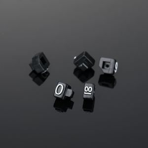 Adjustable Number Counter Stand Display Cubes for Jewelry Watches-Dollar Sign