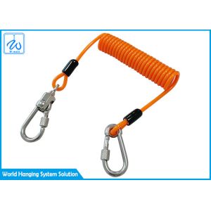 100cm 7x7 Coated PU Extension Spring Safety Cable