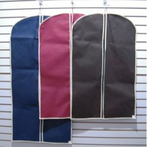 Custom Nonwoven Suit Garment Bag Personalized Hanging Garment Bags for Suits