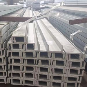 China 100% Tested Corrosion Resistant U Shaped Channel Steel Beam 316L Galvanized Hot Rolled on sale